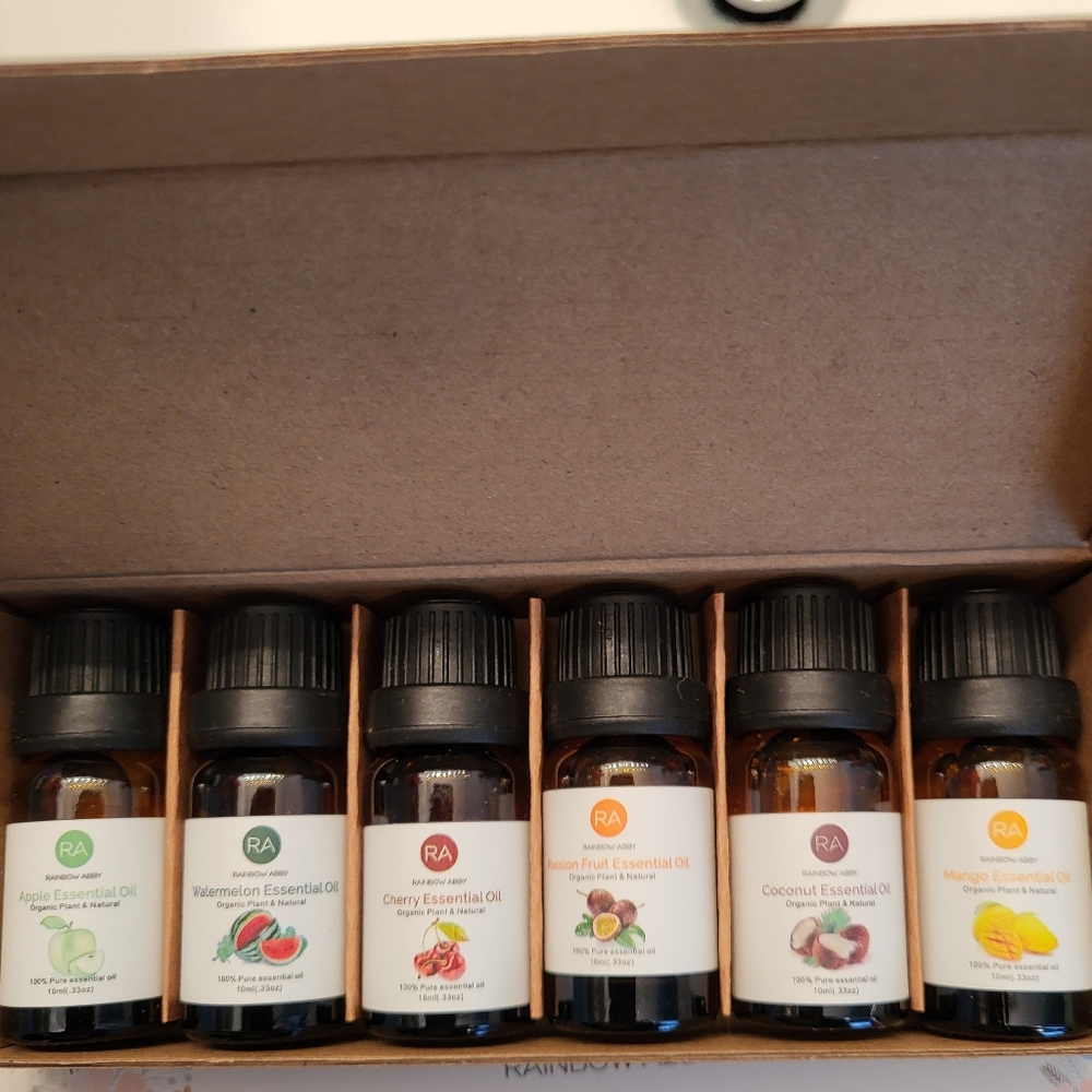 Rainbow Abby 100% pure Essential Oils, 6 x 2 pack